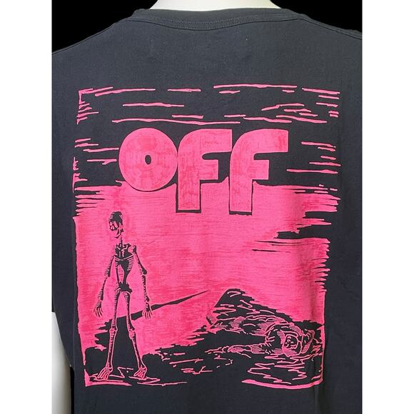 2013 Off-White c/o Virgil Abloh Main Label Floating Skulls Oversize T-Shirt - Picture 10 of 10